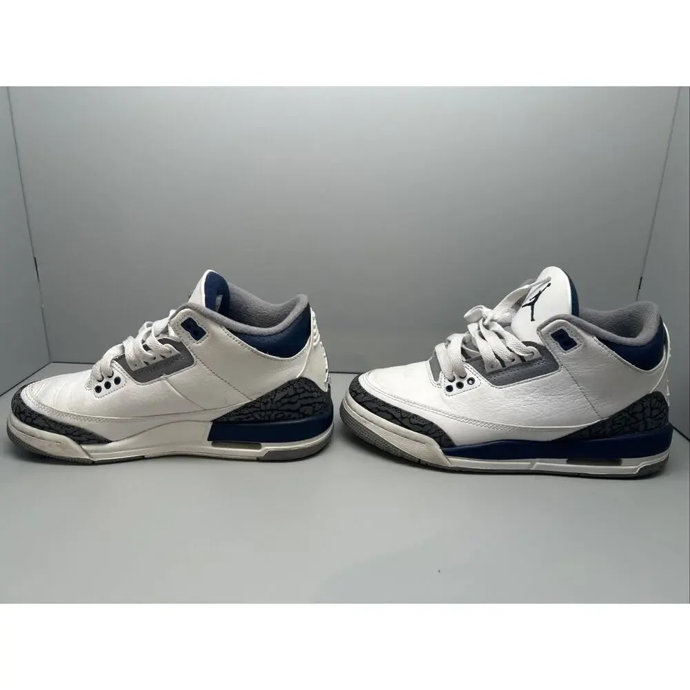 Size 4.5y - Air Jordan 3 Retro Midnight Navy